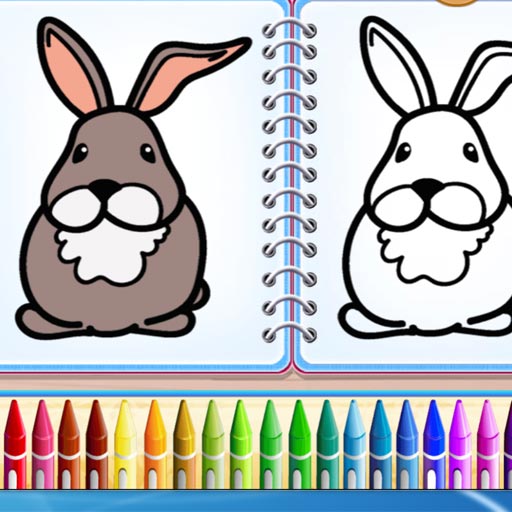 Coloring Bunny Book - Me Aburro